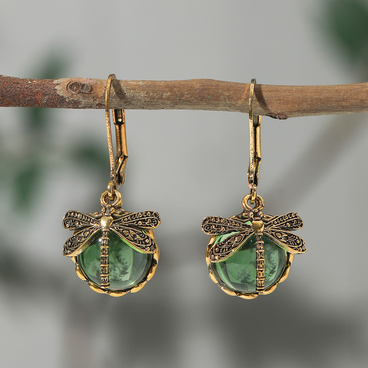 Fashion Retro Dragonfly Earrings