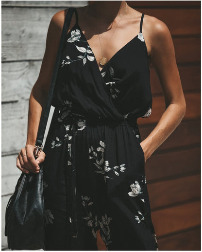 Fashion Backless Tether Jumpsuit