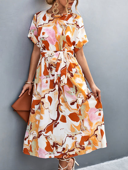 Fashion Backless Midi Dress