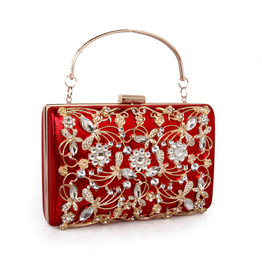 Fashion Metal Rhinestone Clutch