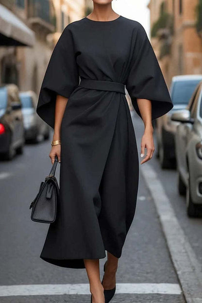 Fashion Waist-Tight High-End Elegant Dress