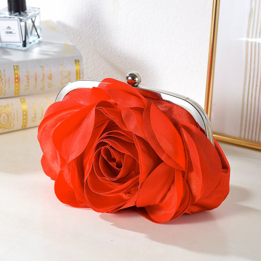Fashion Rose Clutch