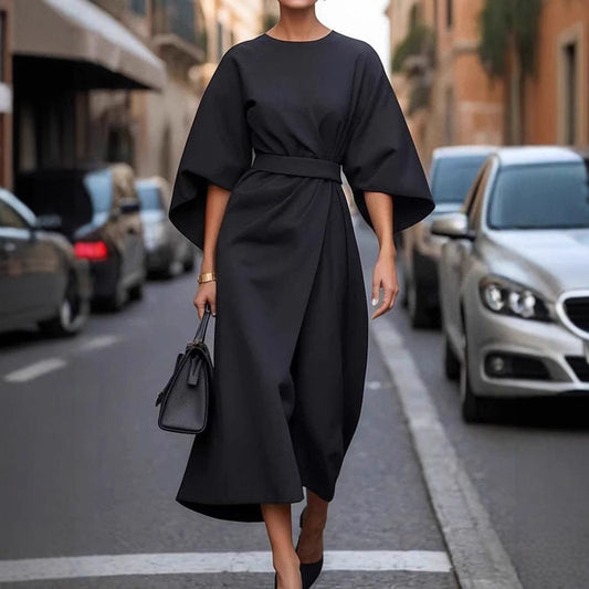 Fashion Waist-Tight High-End Elegant Dress