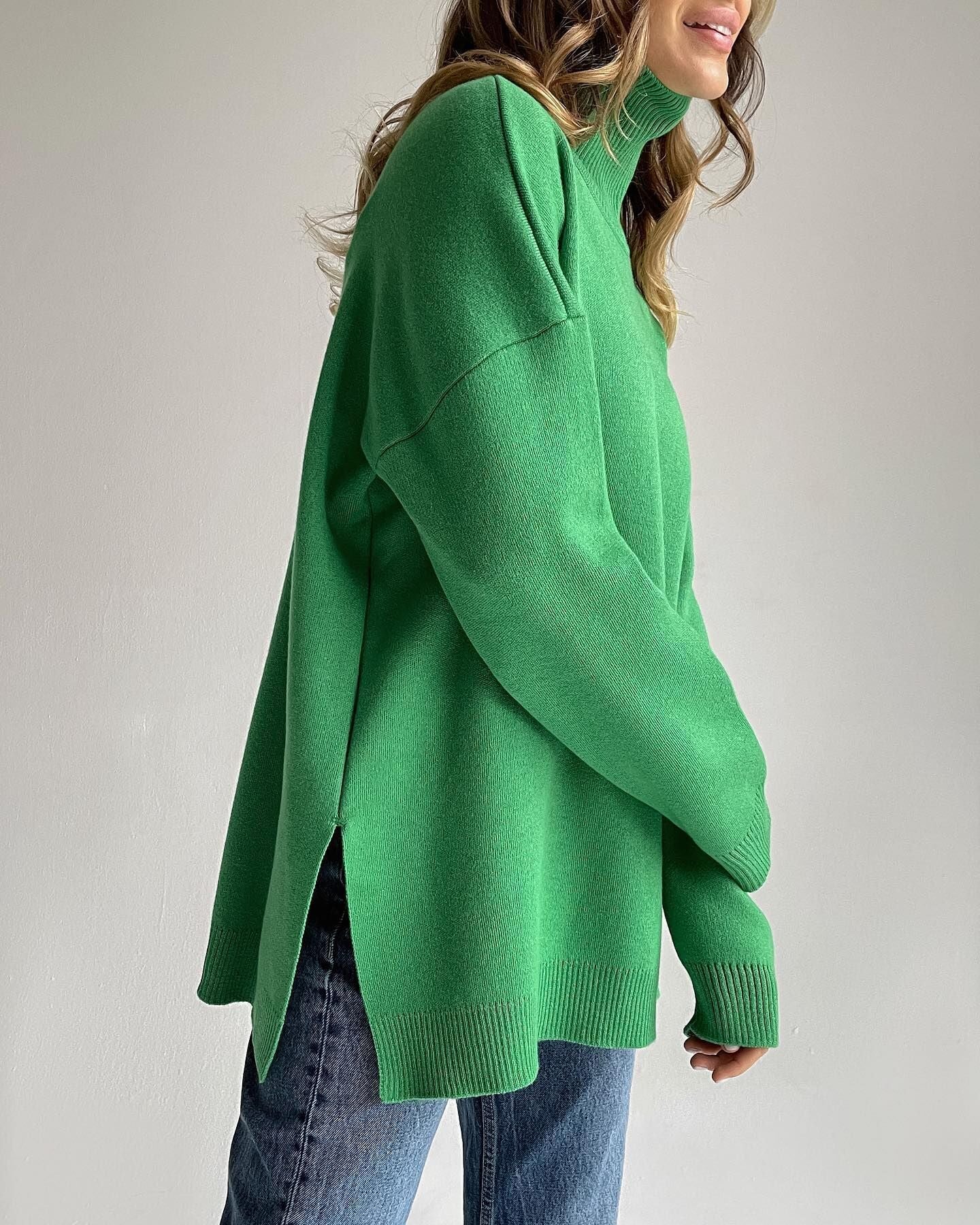 Fashion Loose Turtleneck Sweater