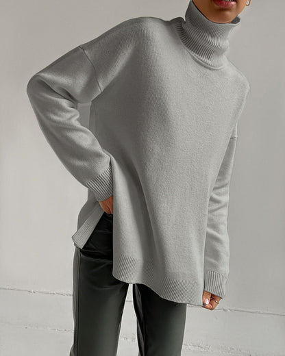 Fashion Loose Turtleneck Sweater
