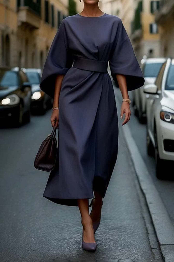 Fashion Waist-Tight High-End Elegant Dress