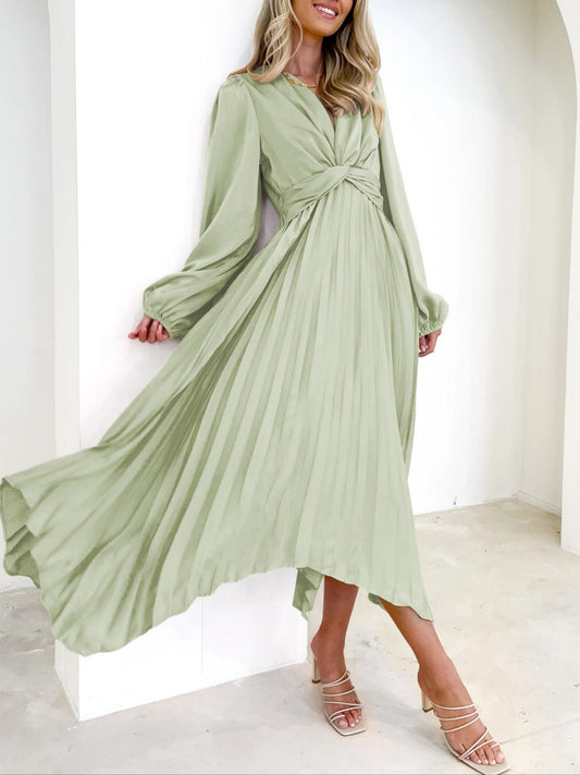 Fashion Irregular Long Sleeve Dress