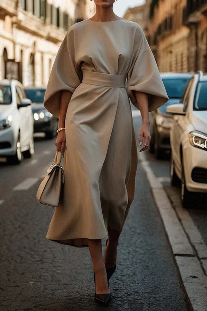 Fashion Waist-Tight High-End Elegant Dress