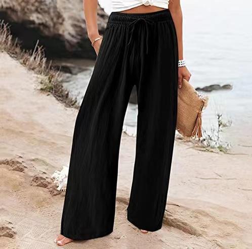 Fashion Wide-Leg Beach Pants