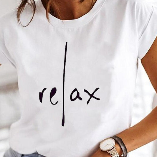 Fashion 3D Digital Printing Casual Round Neck T-Shirt