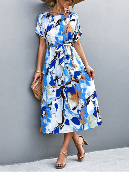 Fashion Backless Midi Dress